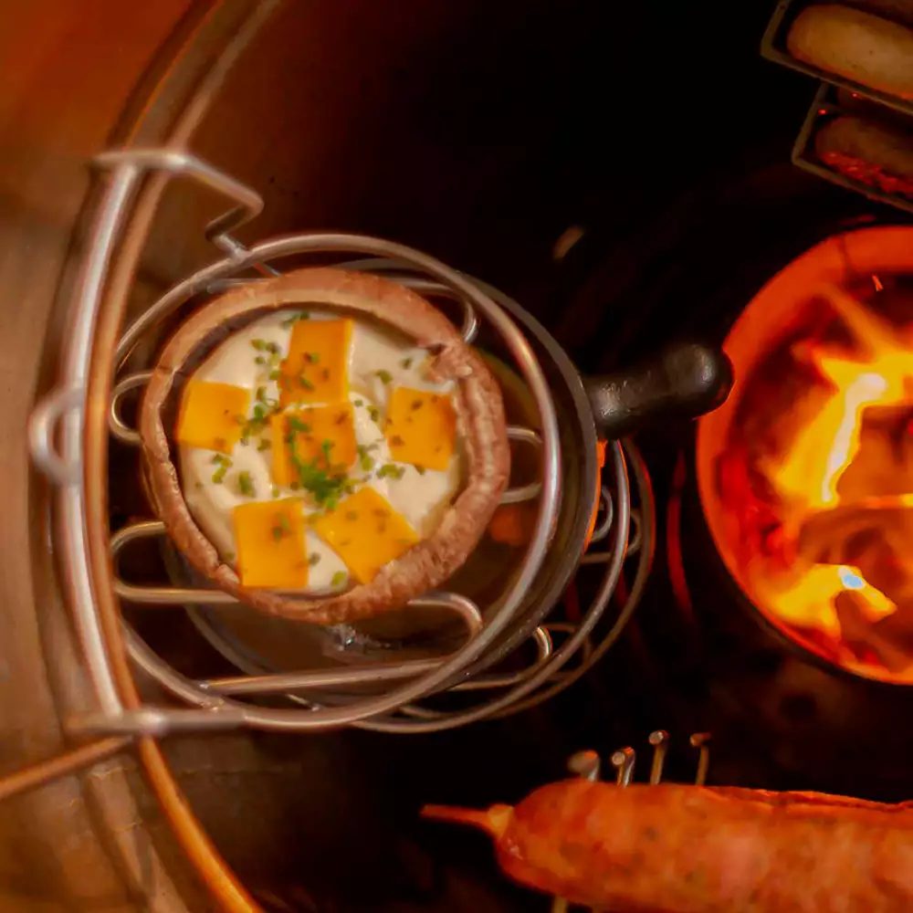 Multiusos Steak And Beer 2 Niveles 100% Acero Inoxidable Ac-007