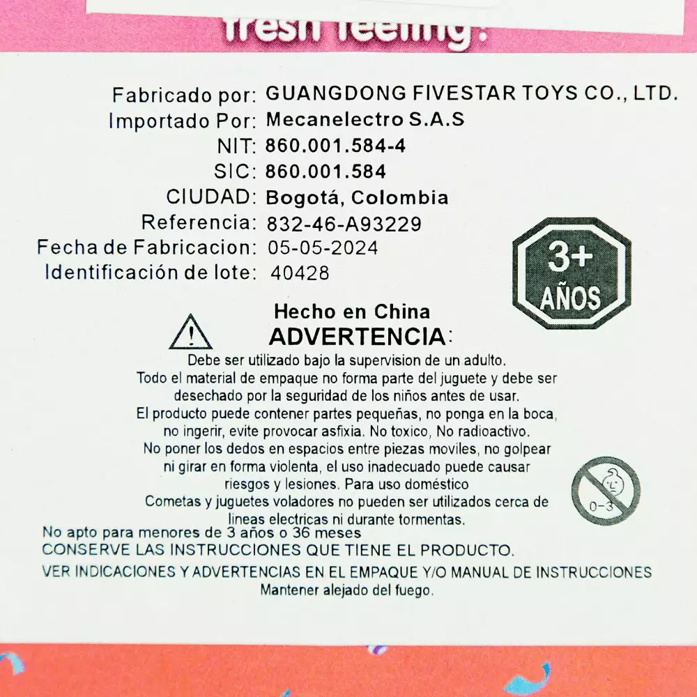 Muñeca Fashion Basic Maypa Falda Rosada 832-46-A93