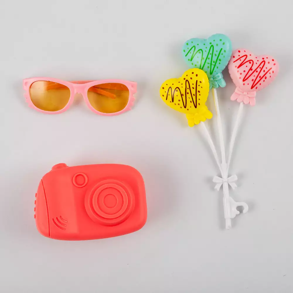 Muñeca Maypa Accesorios Mascota 23X10Cm Blanco