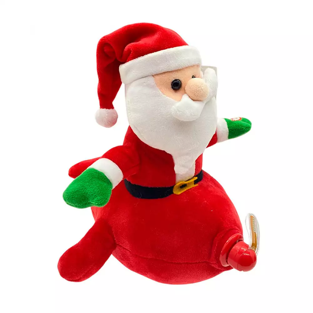 Muñeco santa navideño Santini con Movimiento 20X23Cm Rojo