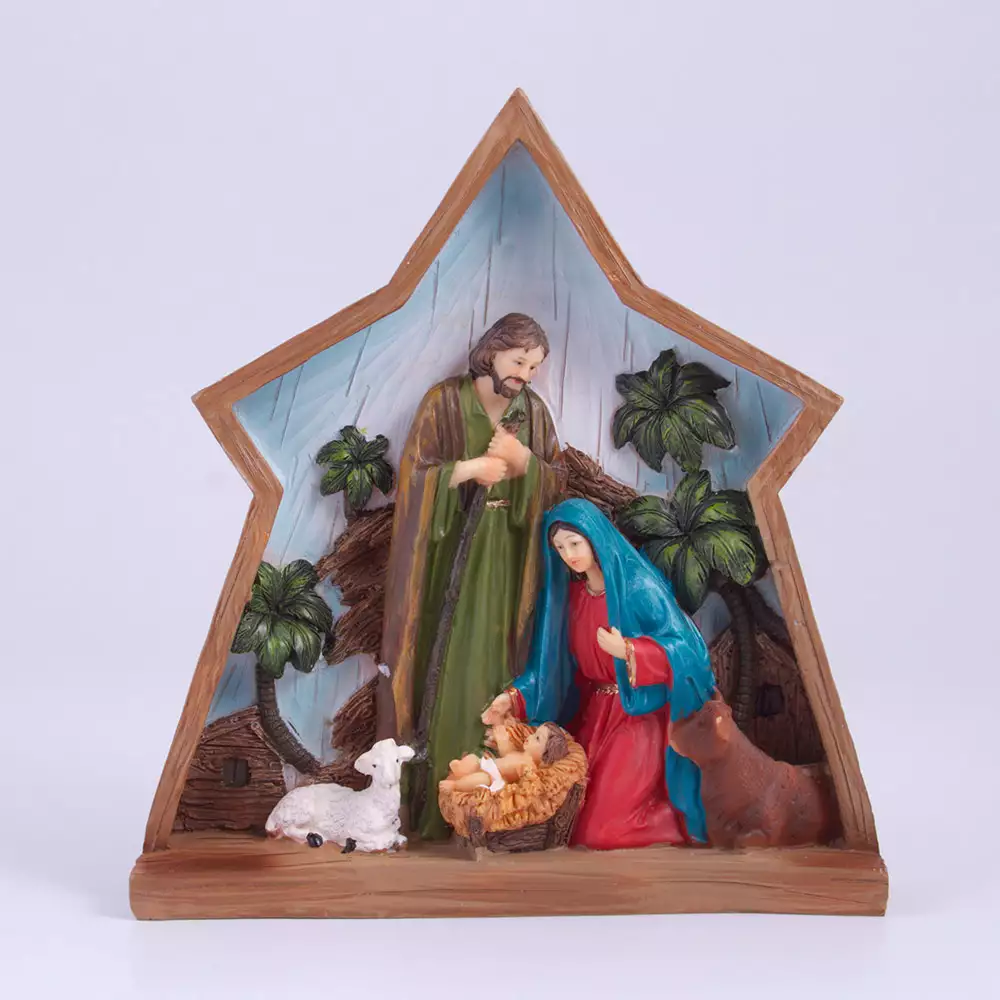 Nacimiento Miro Christmas 19X22Cm Poliresina 831-Bc302-2407