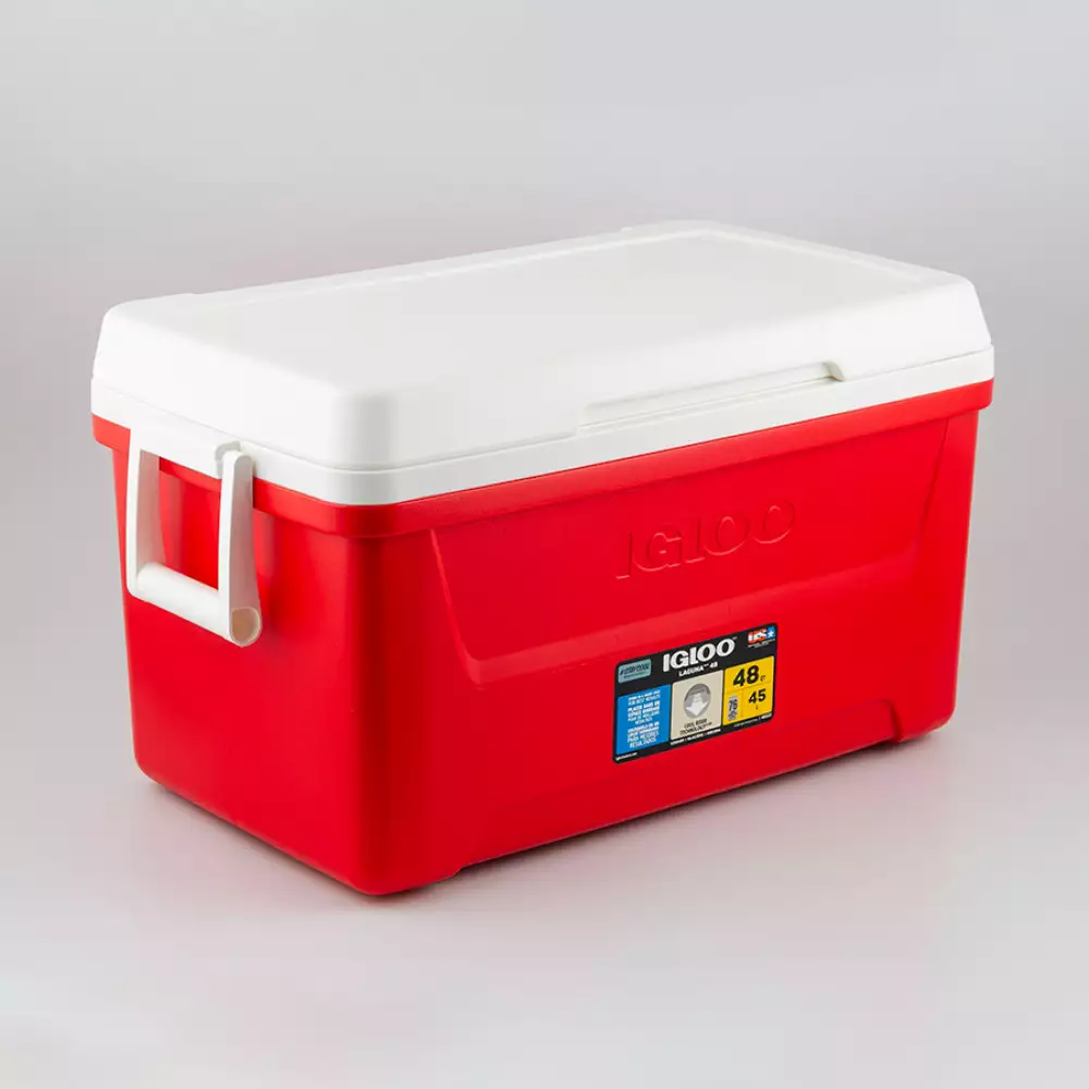 Nevera Camping Igloo 36X36X26Cm Rojo 48 Lt Polietileno 00050