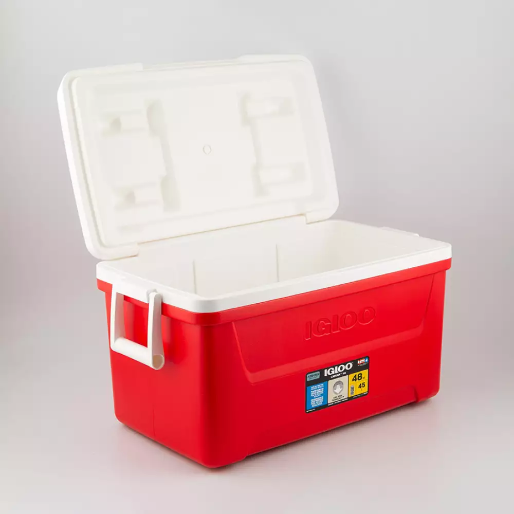 Nevera Camping Igloo 36X36X26Cm Rojo 48 Lt Polietileno 00050