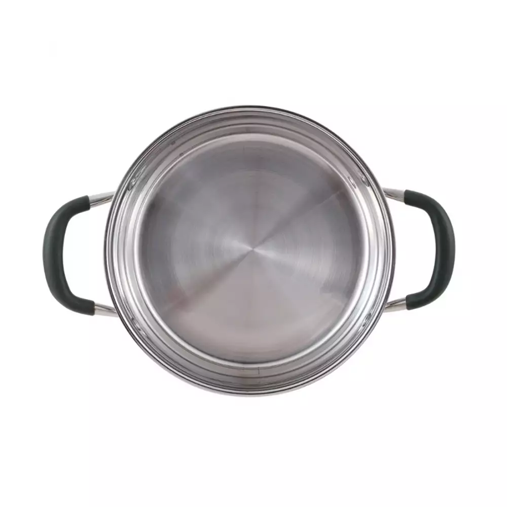 Olla Y Tapa Bergner 20Cm Azul 2.3 Lt Acero Inoxidable Bg32166Mmk