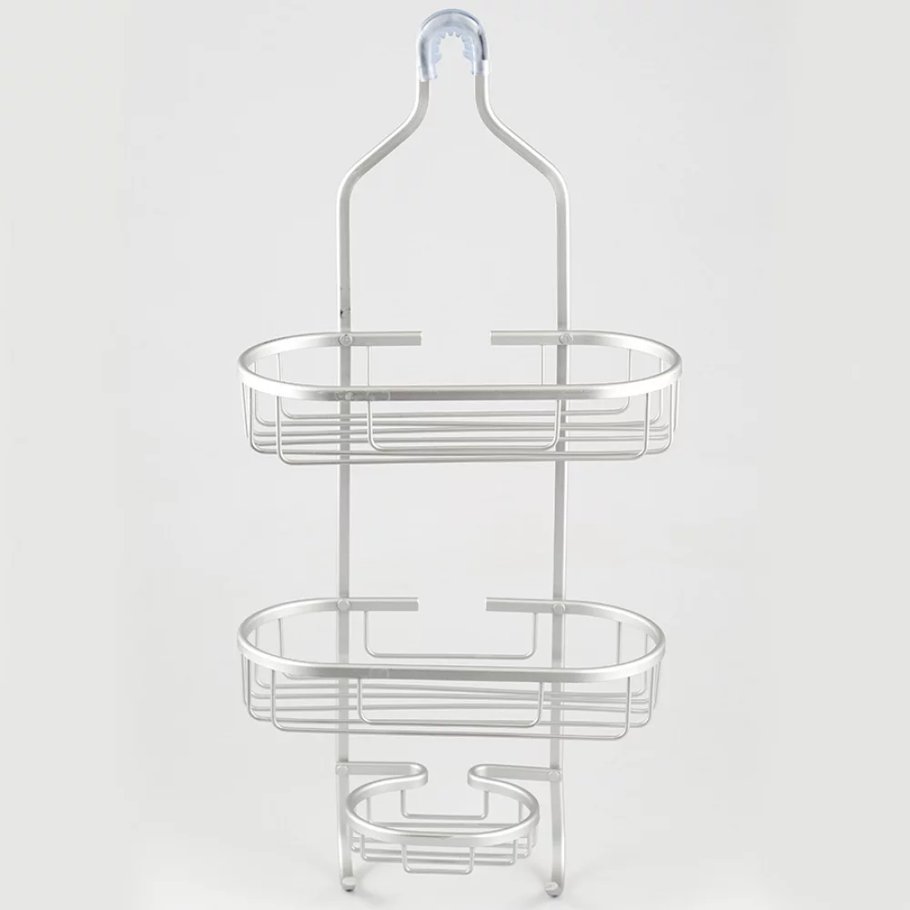 Organizador Expressions Para Bano Caddy Plateado