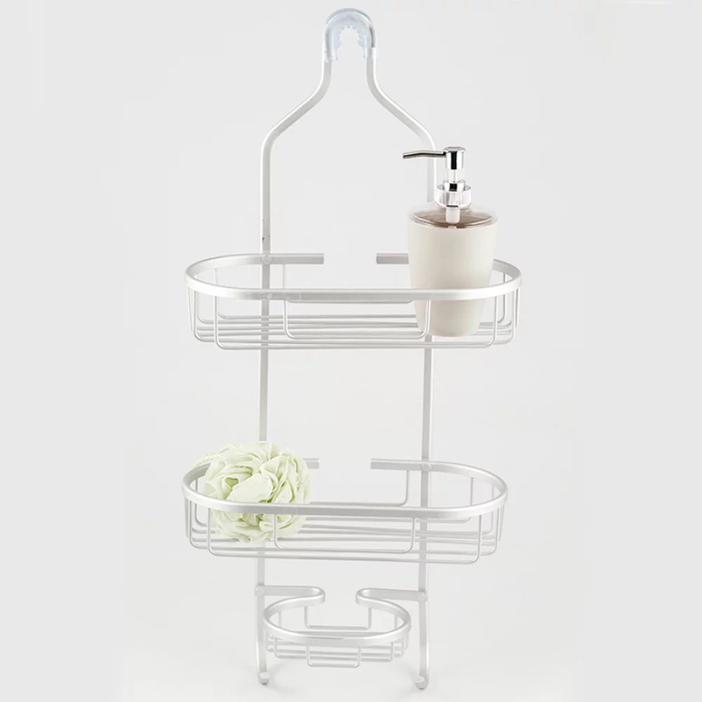 Organizador Expressions Para Bano Caddy Plateado