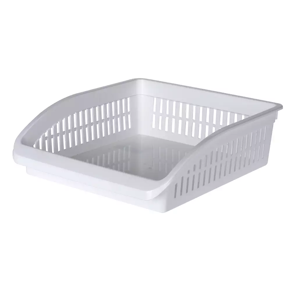Organizador Nevera Excellhouse 3 Ud 26X8X29Cm Blanco Polipropil