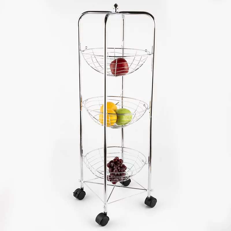 Organizador Simply Smart 118621 80Cm 3 Niveles Organizador Cromado