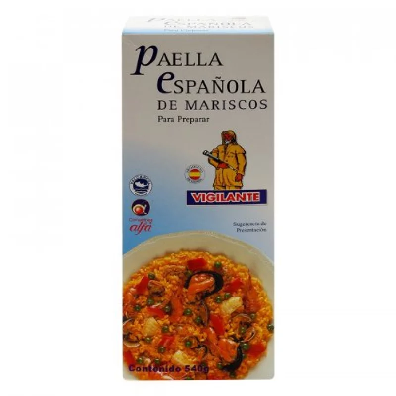 Paella De Mariscos Vigilante X 540 Gr Para Prepara