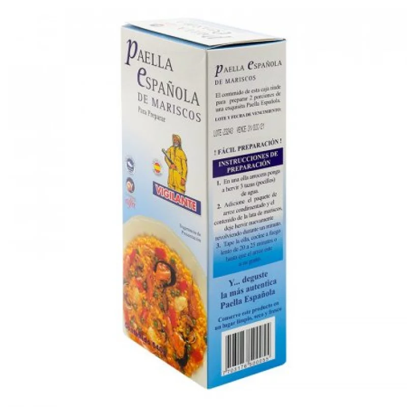 Paella De Mariscos Vigilante X 540 Gr Para Prepara