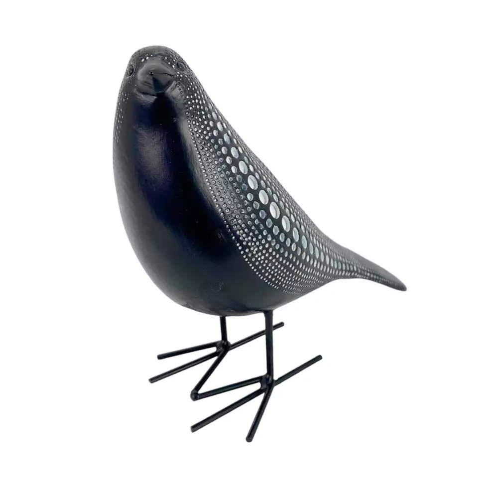 Pajaro Puntos Concepts Savanna 8X16X20Cm Negro Plastico 445-85