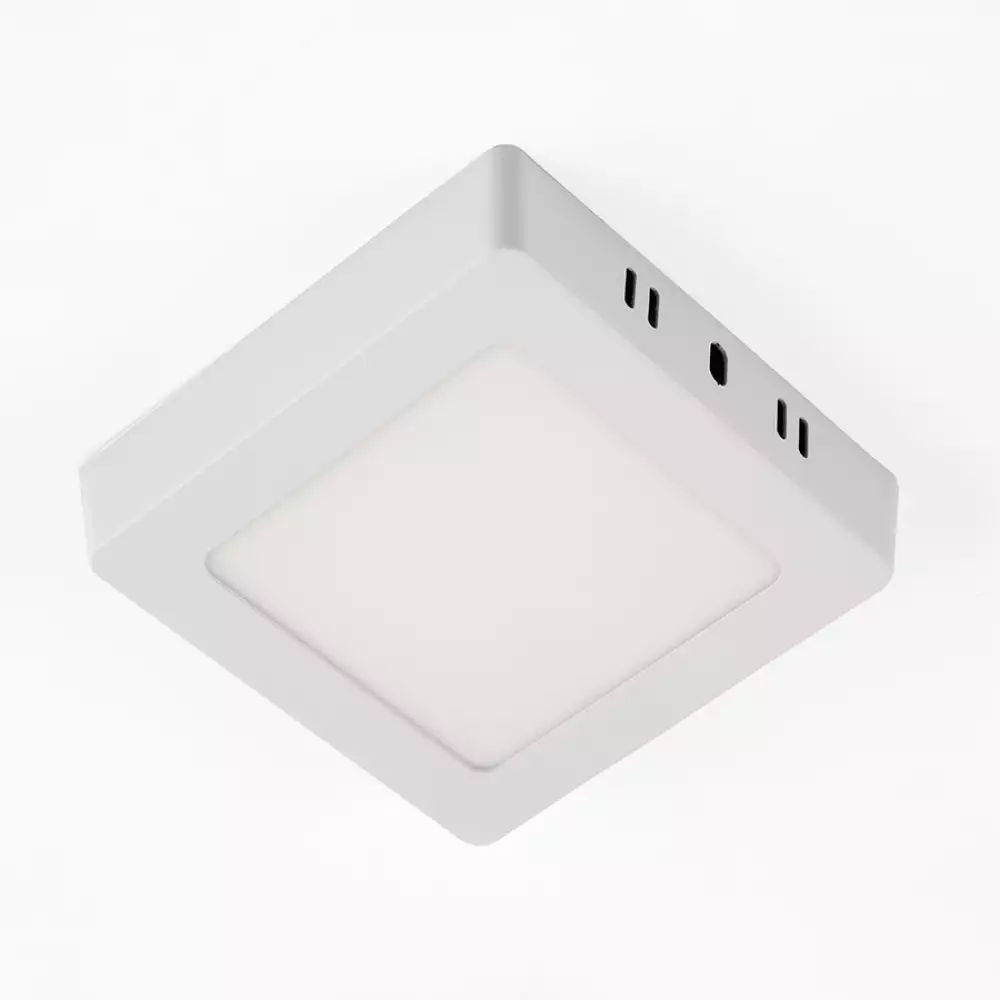 Panel sobreponer vatio cuadrado luz calida cm 1