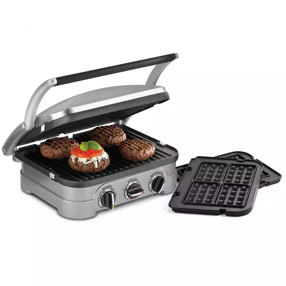 Panini Cuisinart 5 En 1 Griddler Gr4Np1 Home Sentry
