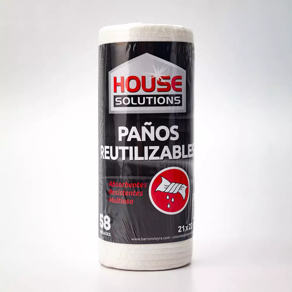 Pano House Solutions 58Un Desechables/Reutilizables 010-0001-00003