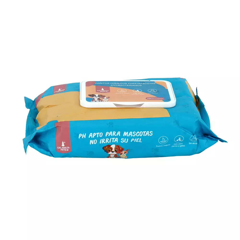 Panos Humedos Calabaza Pets 22Cm 480 Gr 401 80 Ud Pp57