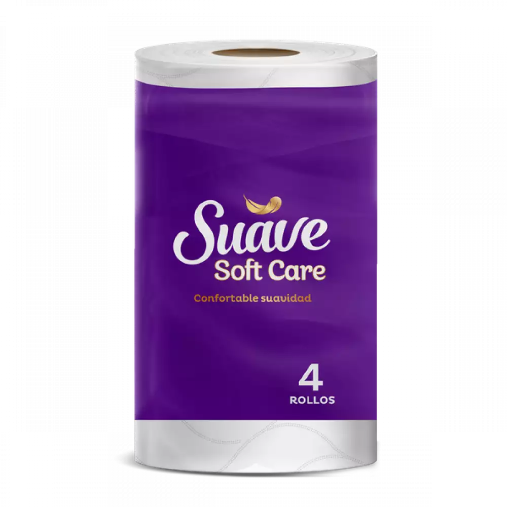 Papel Higienico Suave Soft Care 20Cm 4 Ud 100330423