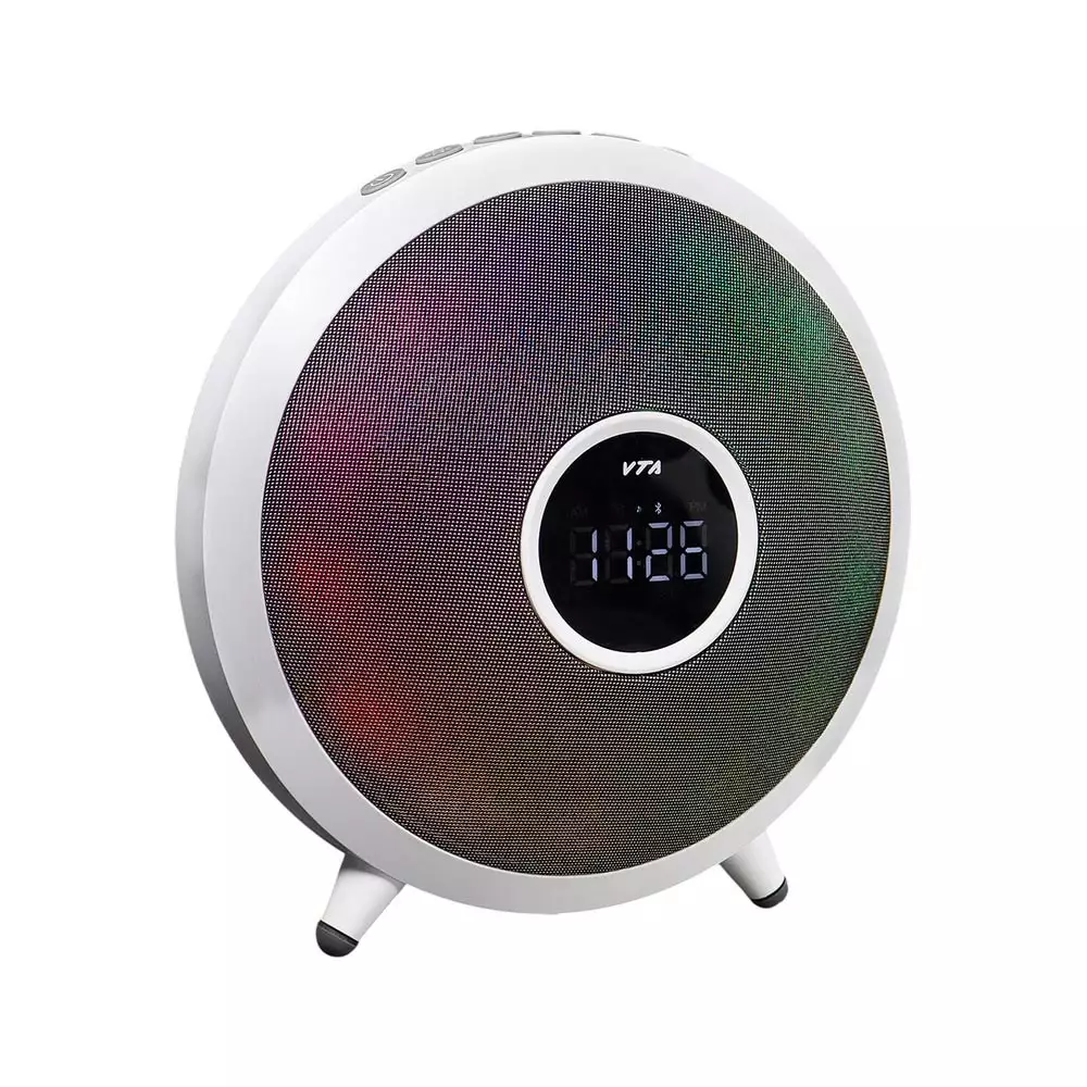 Parlante Con Funcion Reloj 16 W Aube