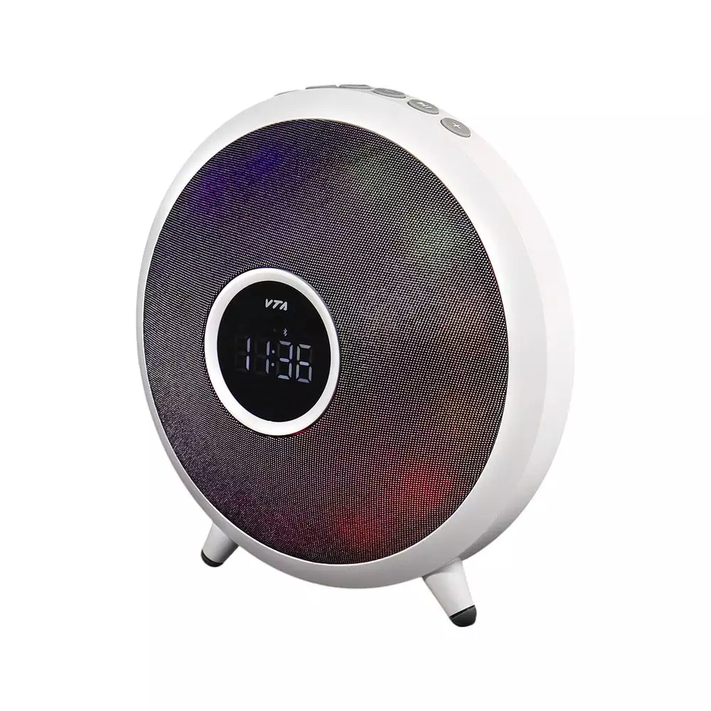 Parlante Con Funcion Reloj 16 W Aube