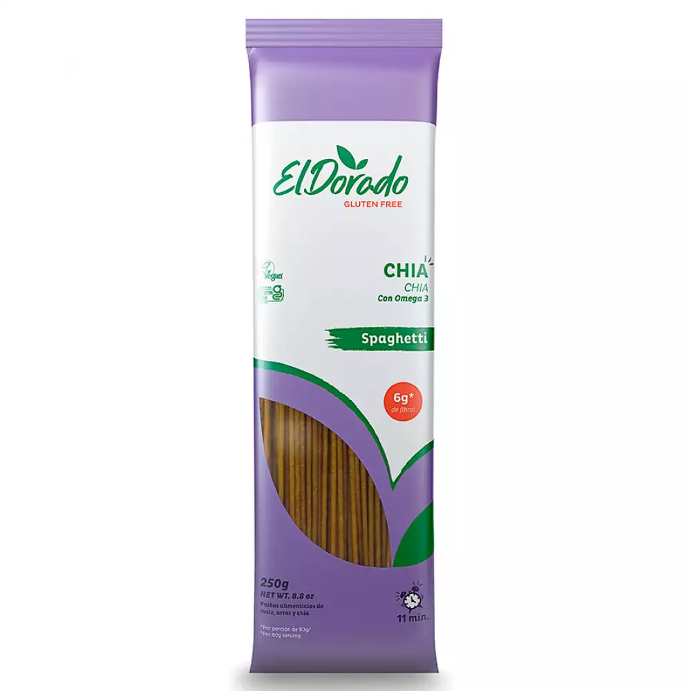 Pasta Chia El Dorado Sapghetti 250 Gr 80407