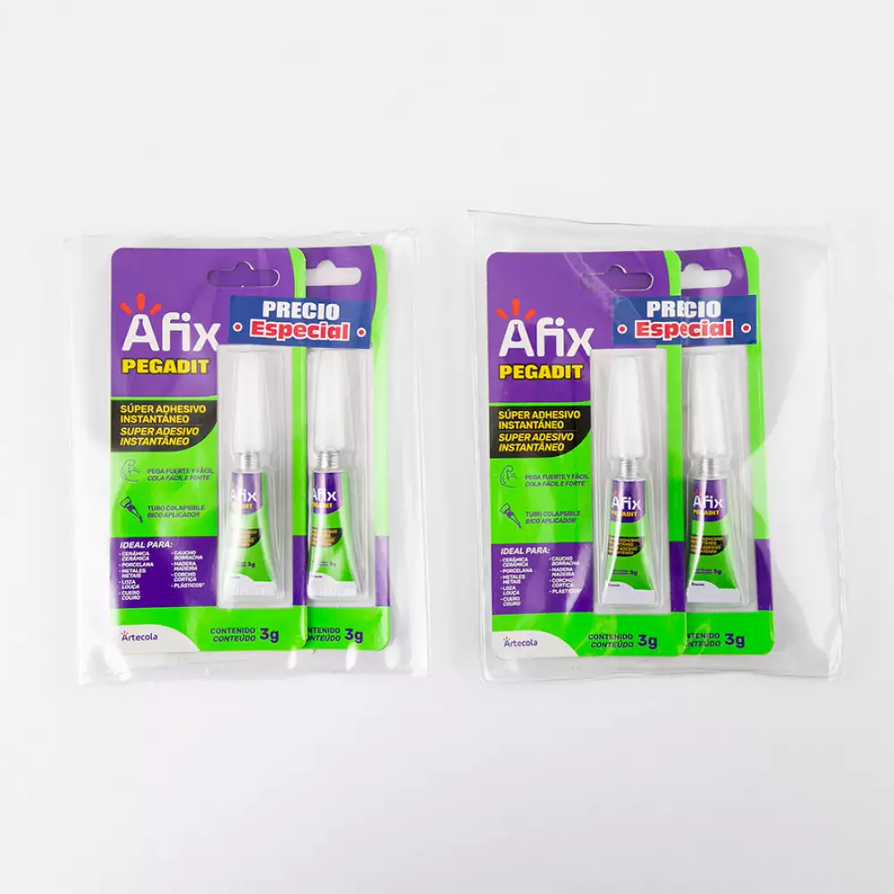 Pegante Instantaneo X 4Ud Afix 12 Gramos Precio Especial
