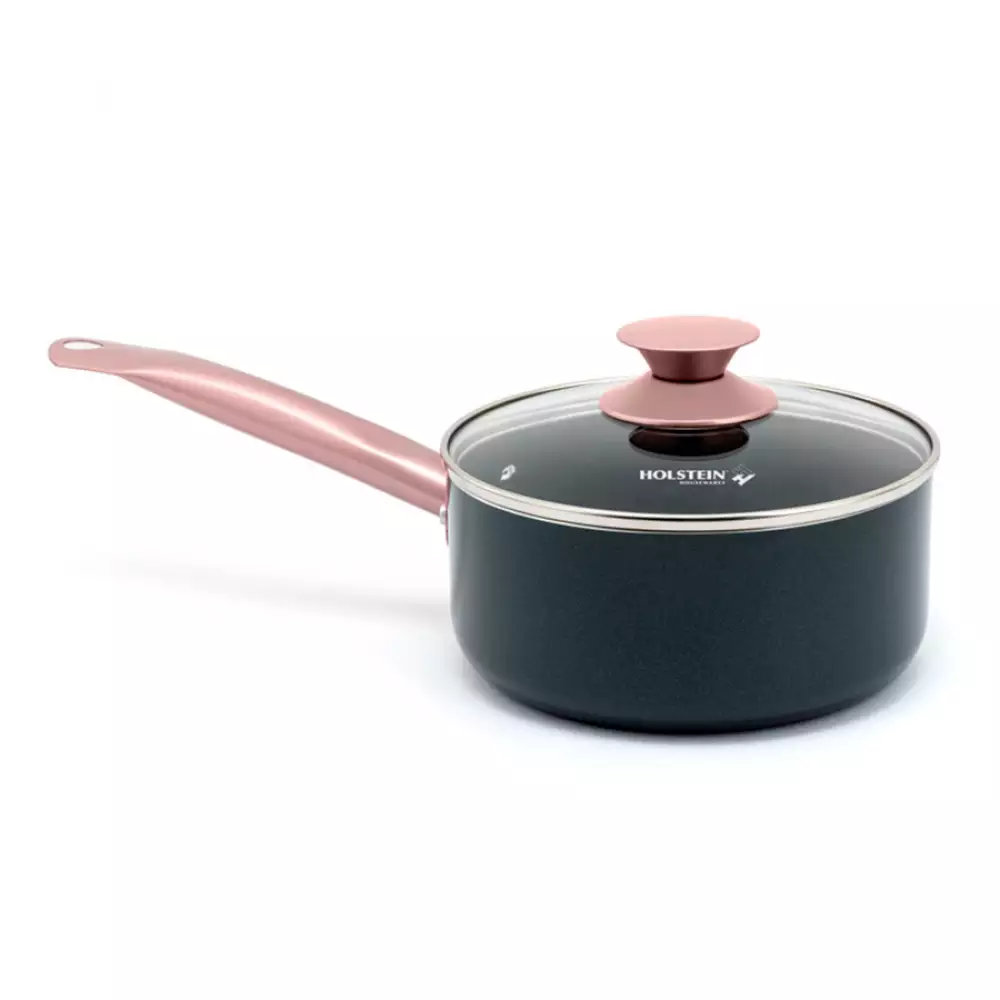 Perol Holstein Dark Grey 18Cm Aluminio Antiadherente Hh-0100604