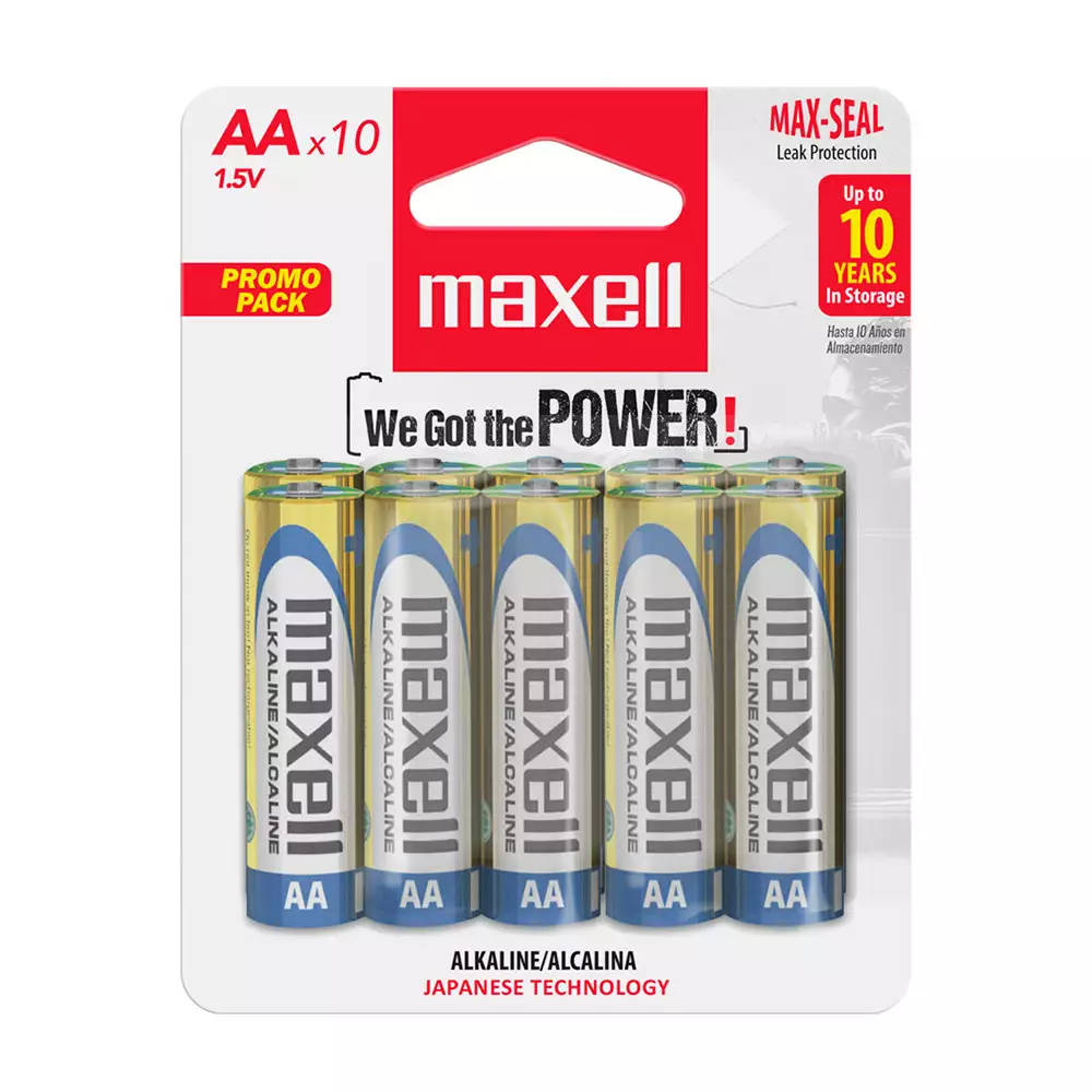 Pila Aa Maxell Alcalina 5 Ud 723410