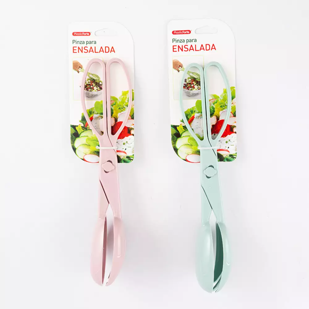 Pinzas Plasfor 11849 Para Ensalada Plastica Surtida