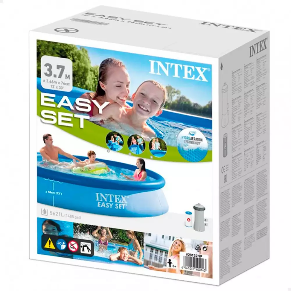 Piscina Inflable Intex 366X76Cm Azul 5621 Lt Pvc 28131