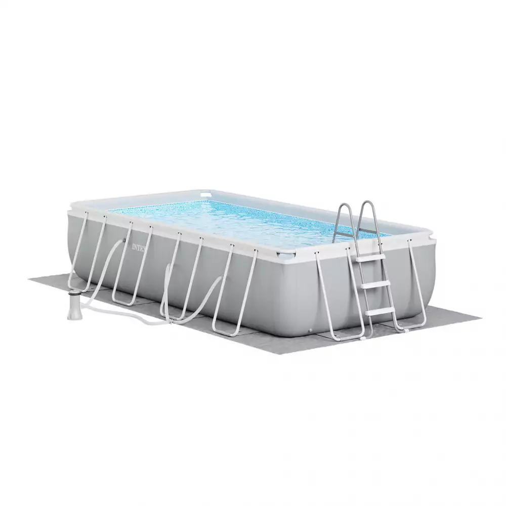 Piscina Rectangular con Marco de Prisma Intex  26791EH
