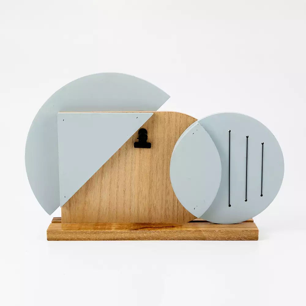 Placa Concepts Crystal Blue 32X20Cm Madera Mdf 454-191077