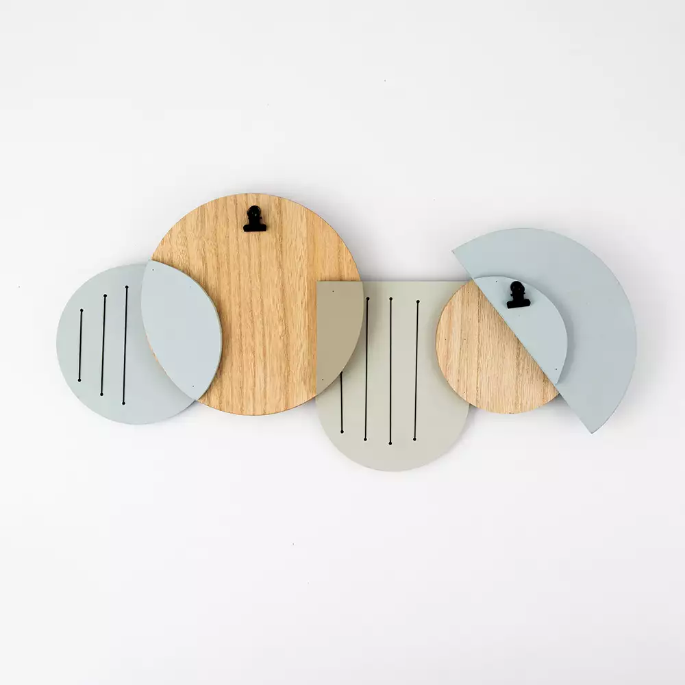 Placa Concepts Crystal Blue 52X26Cm Madera Mdf 454-191076