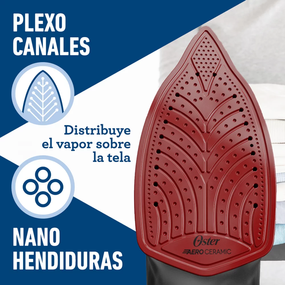 Plancha Horizontal Oster Gris 1250 W 2122055