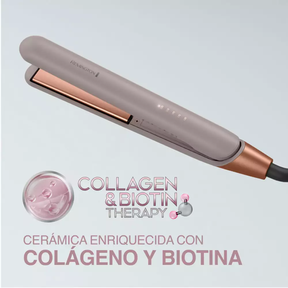 Plancha Remington Colageno Biotina S31A-110F