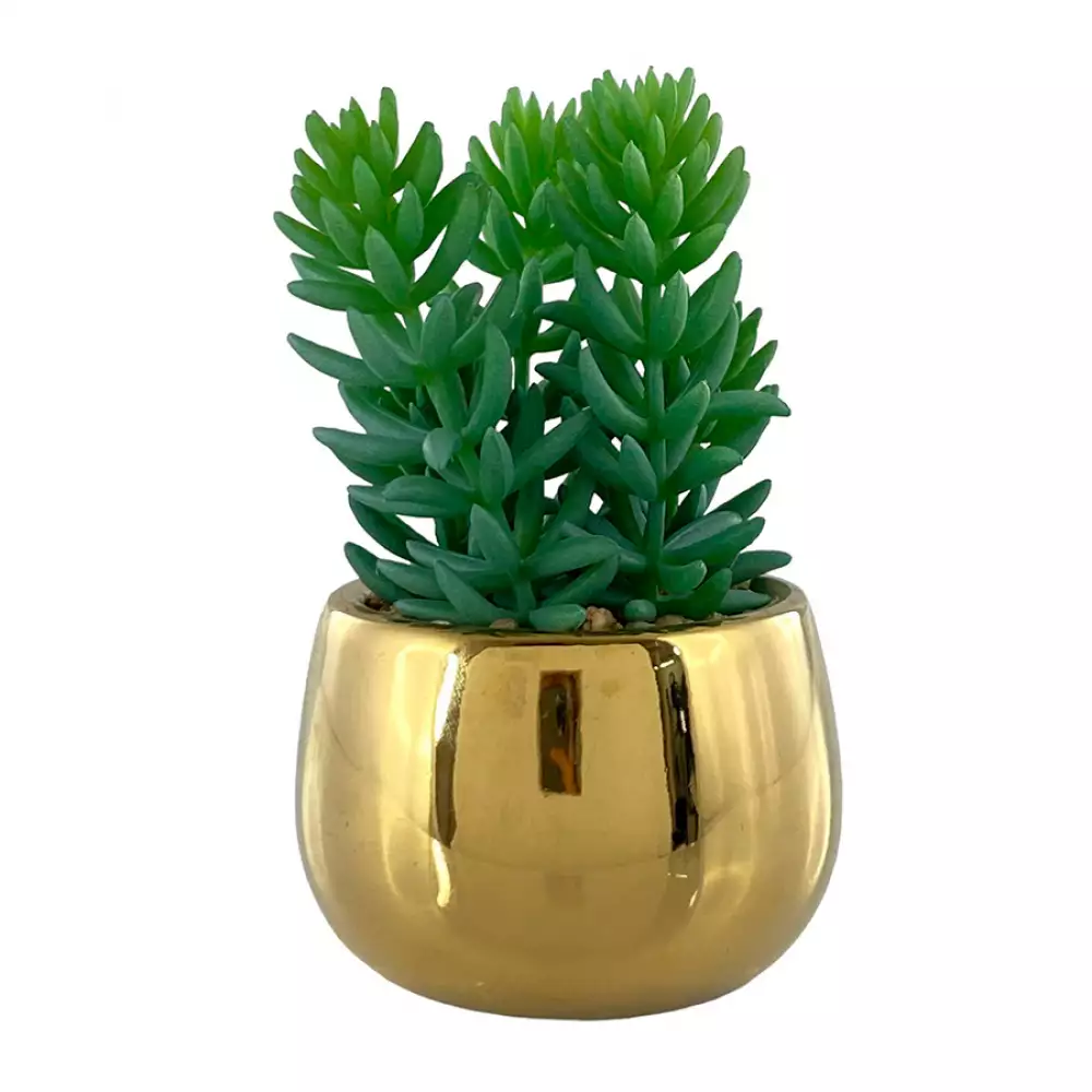 Planta artificial concepts Rose Blush orquidea 10x33x8cm fucsia poliester