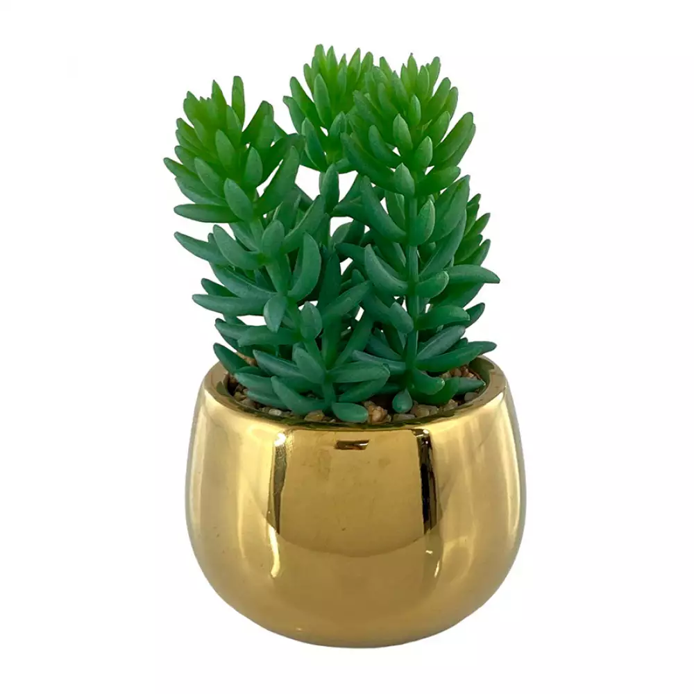 Planta artificial concepts Rose Blush orquidea 10x33x8cm fucsia poliester