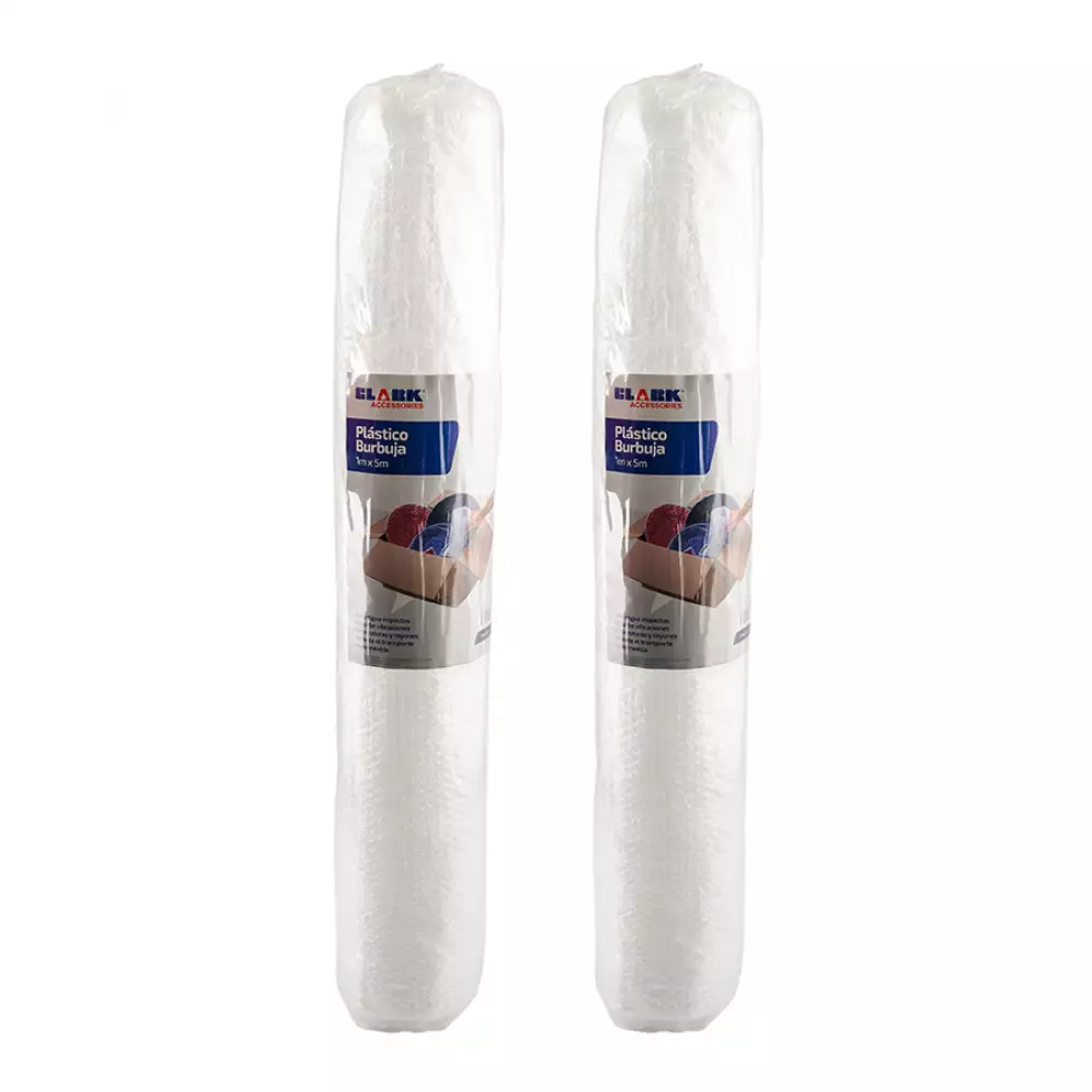 Plastico Burbuja Clark 1Mt X 5Mts X 2 Unds Precio Especial