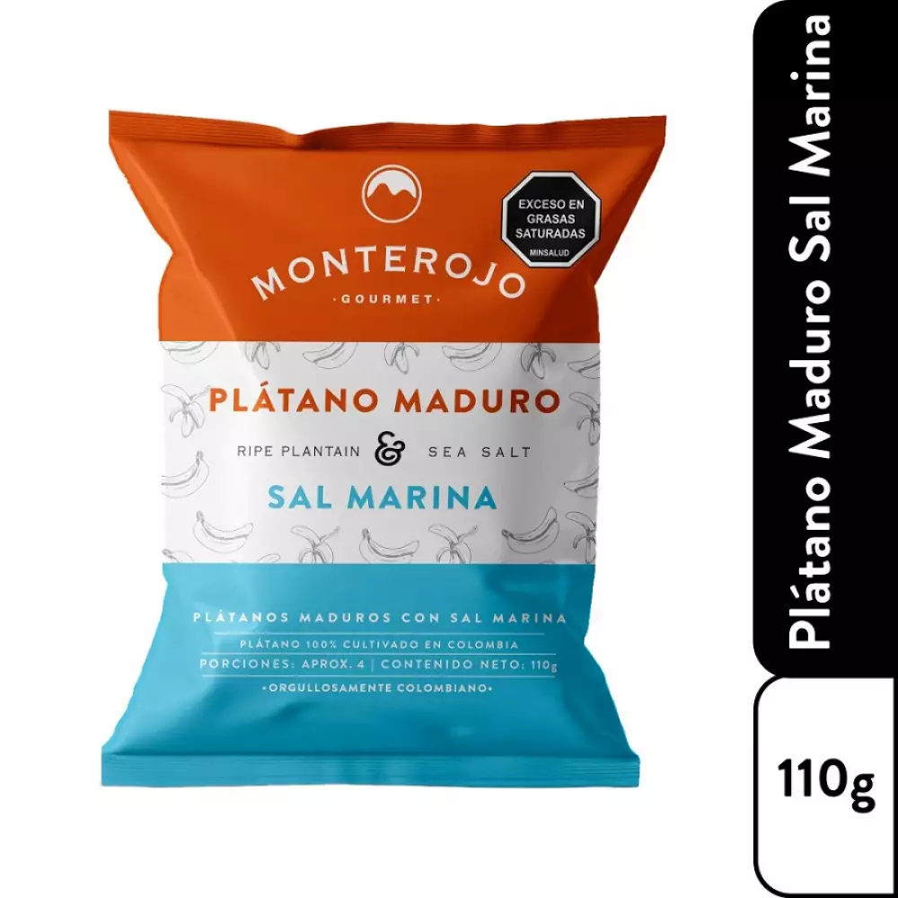 Platanos Maduros Monterojo 104520   1 Ud  110 Gr
