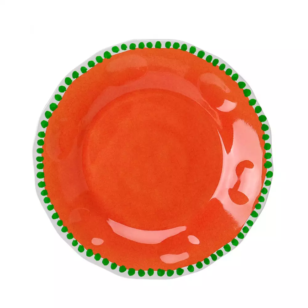 Plato Expressions Cm 27Cm Naranja Melamina Ff0281