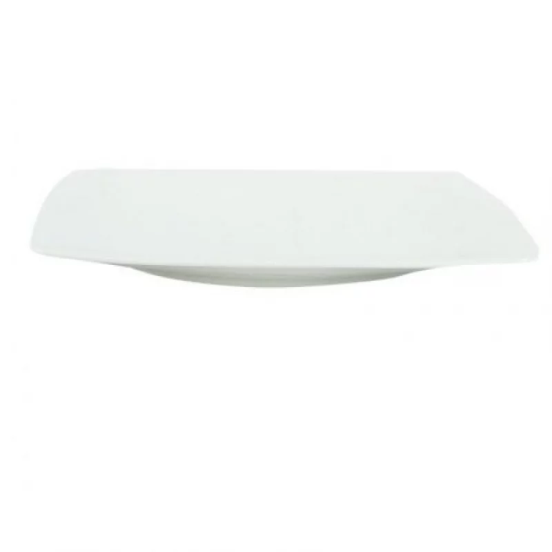 Plato Semi-Cuadrado 25 Cm Expressions Tabletop Blanco