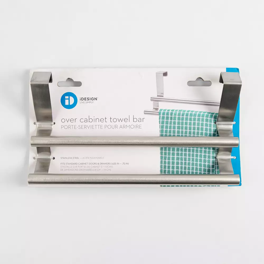 Porta Limpion Interdesign 9Cm Plateado Acero Inoxidable 29650