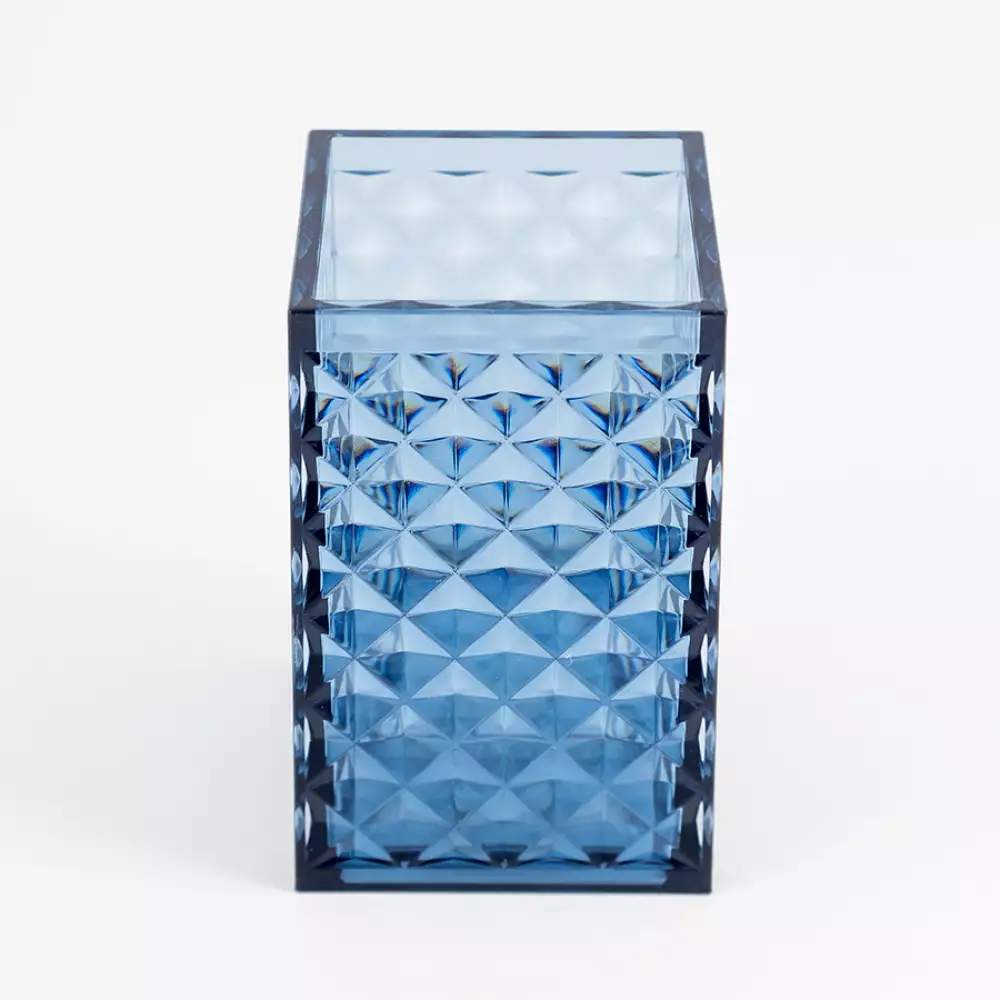 Portacepillo Expressions 6X10X6Cm Azul Polietileno Ge11A00004C