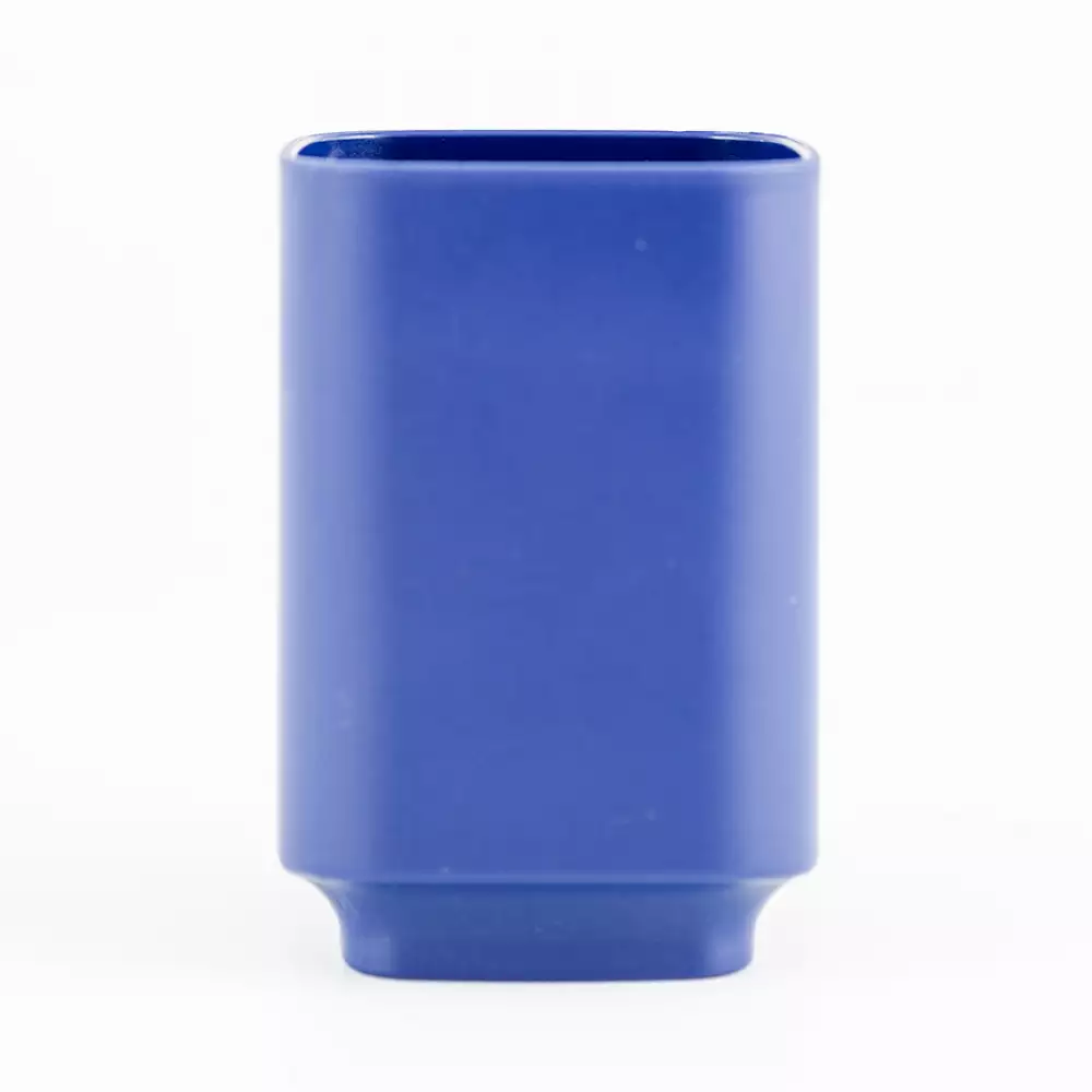 Portacepillo Expressions 6X10X6Cm Azul Polipropileno Ge11A00012C