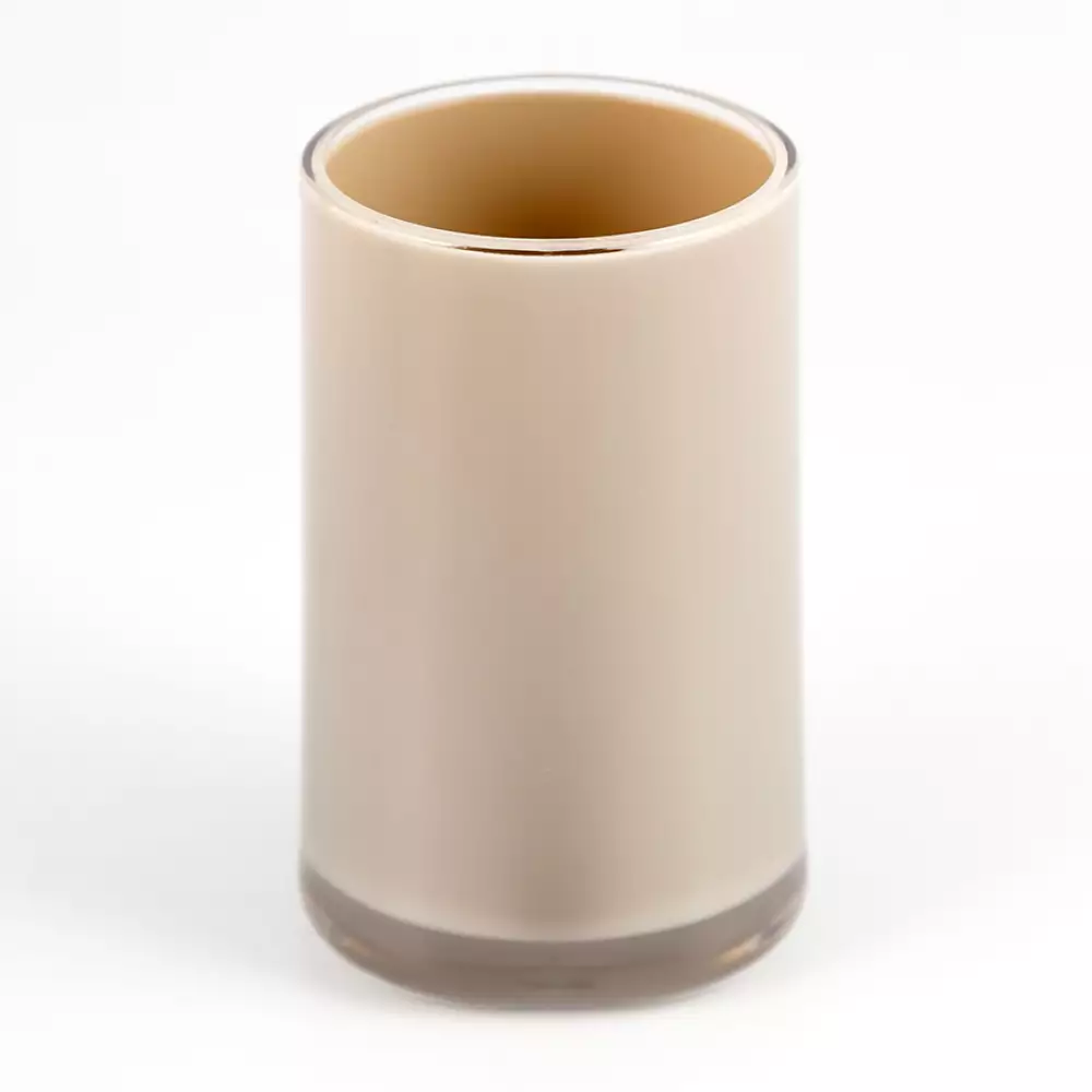 Portacepillo Expressions 7X11X7Cm Beige Polietileno Ge11A00002C