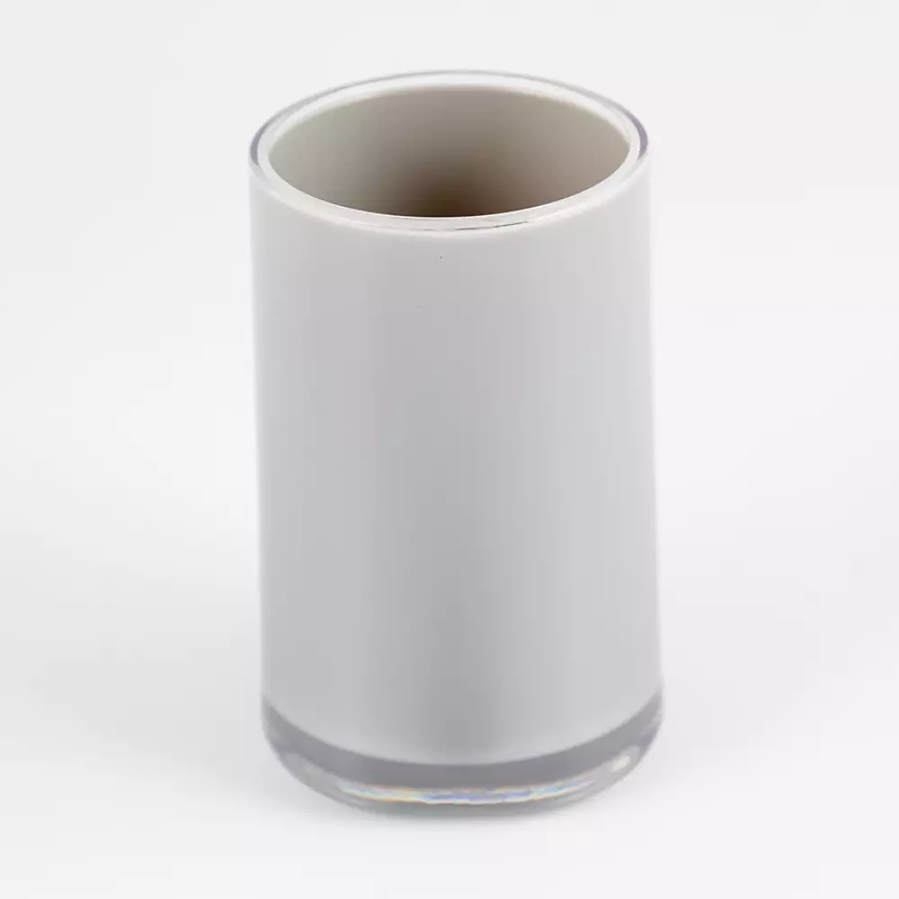 Portacepillo Expressions 7X11X7Cm Gris Polietileno Ge11A00003C