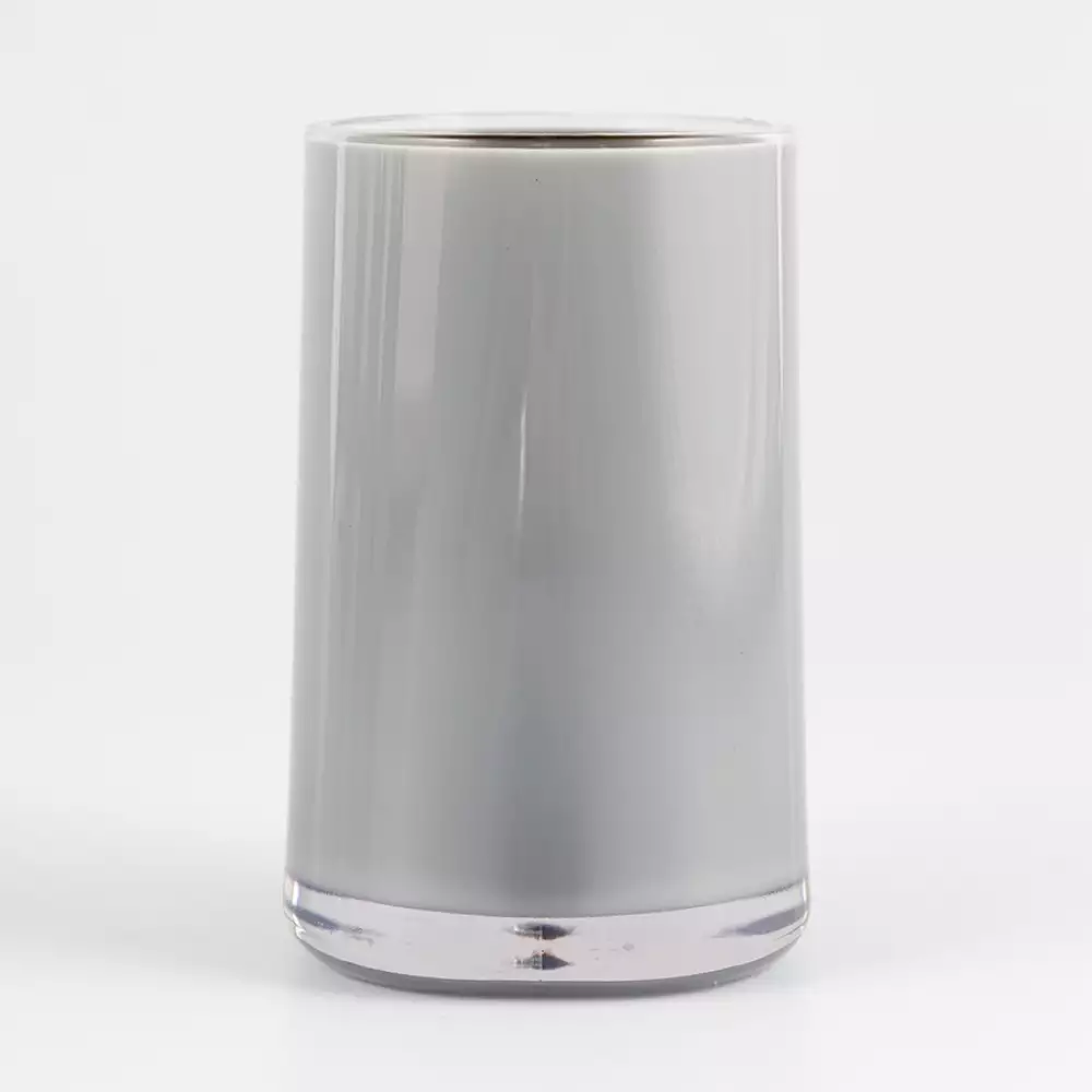 Portacepillo Expressions 7X11X7Cm Gris Polietileno Ge11A00003C