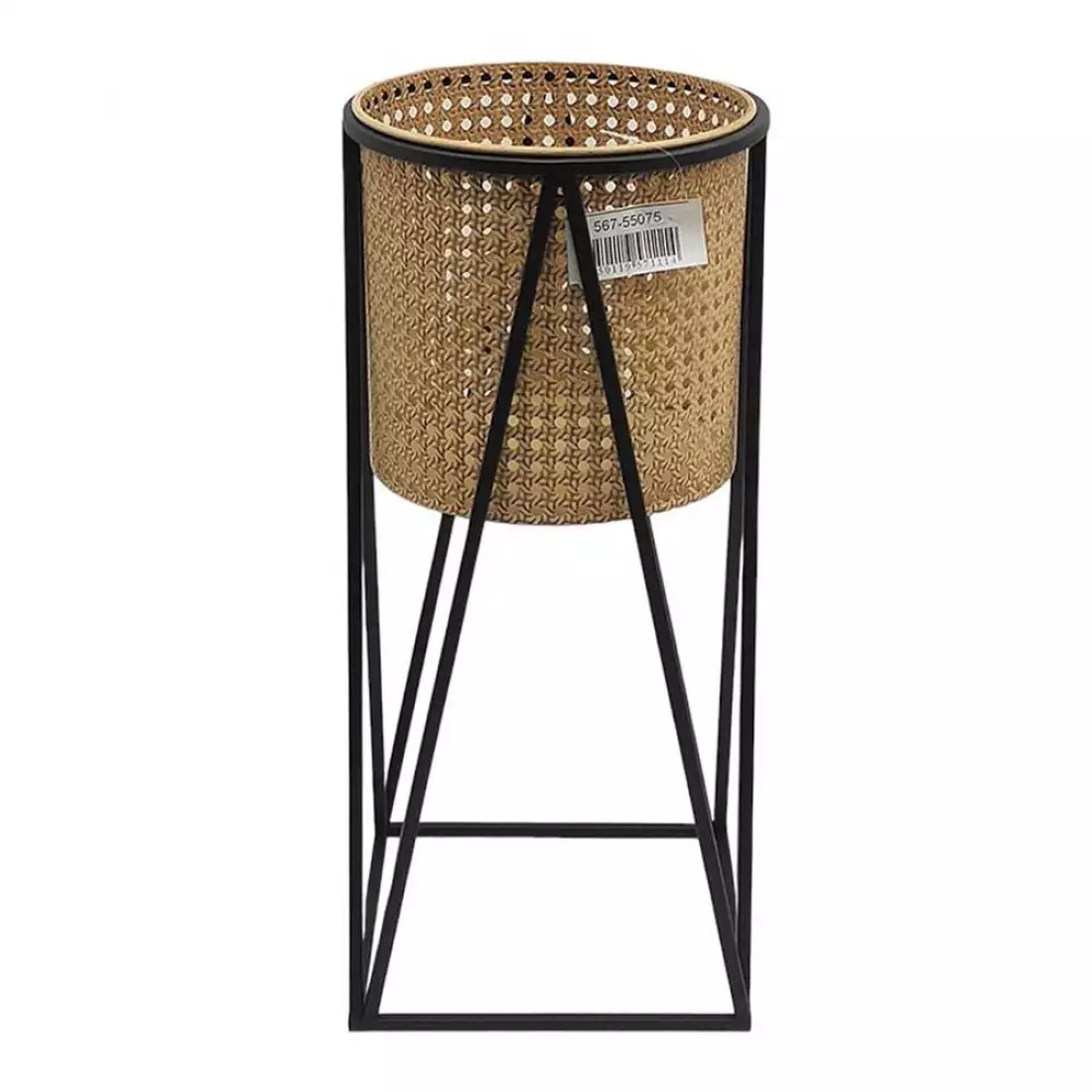 Portamatera Concepts Savanna 22X49X22Cm Negro Hierro 567-55075