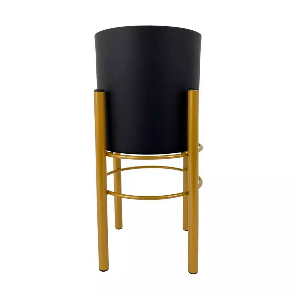 Portamatera Metal Concepts Luxor 14X18X14Cm Negro Hierro 567-5