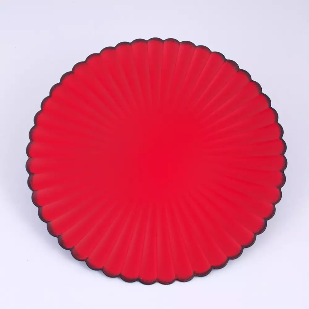 Portaplato Miro Christmas 33 Cm Rojo Polipropileno 831-P006-2