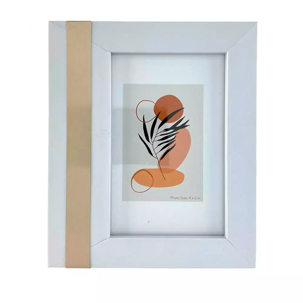 Portaretrato concepts 165x20cm blanco 55% polieste