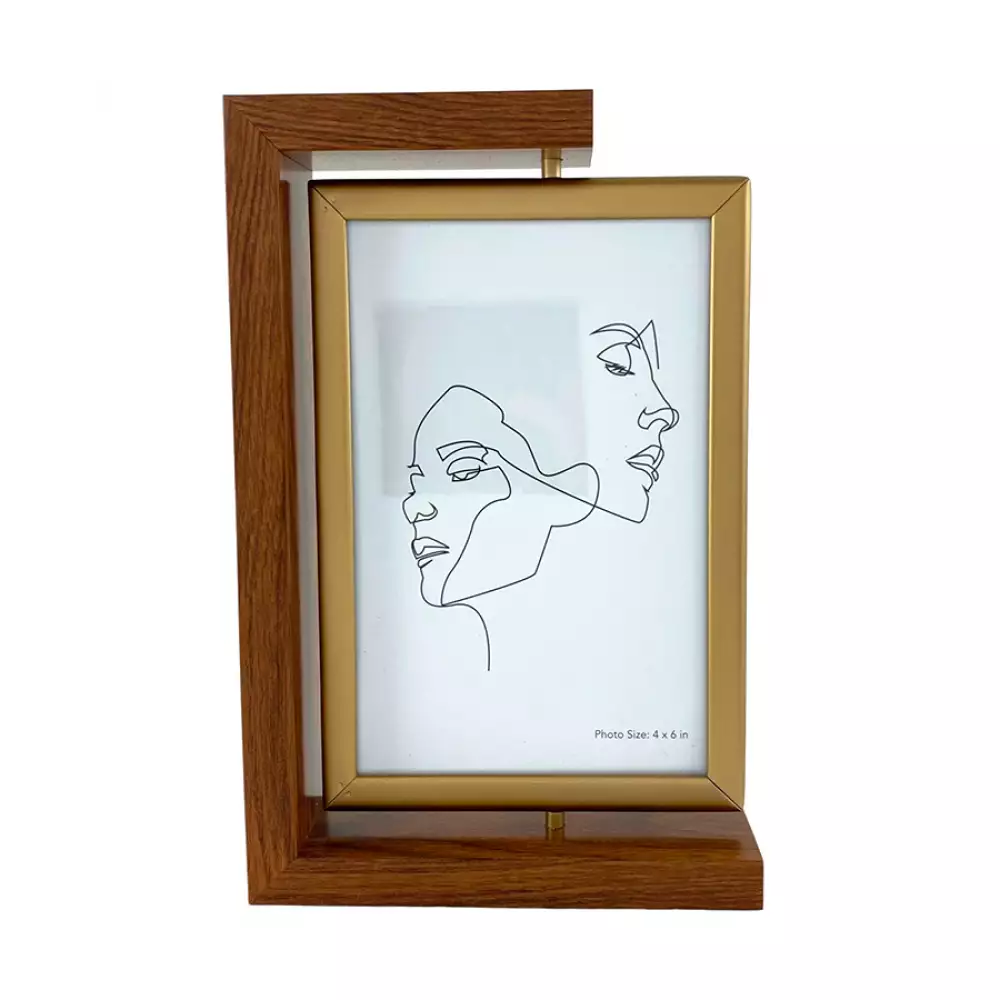 Portaretrato Concepts 5*7 Monocromia 196X128Mm Caqui Polietileno